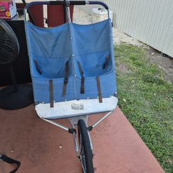Vintage Double Stroller 