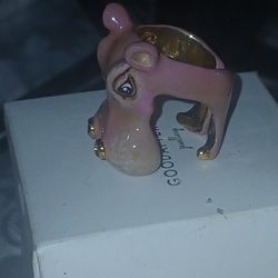 Happy Hippo Ring