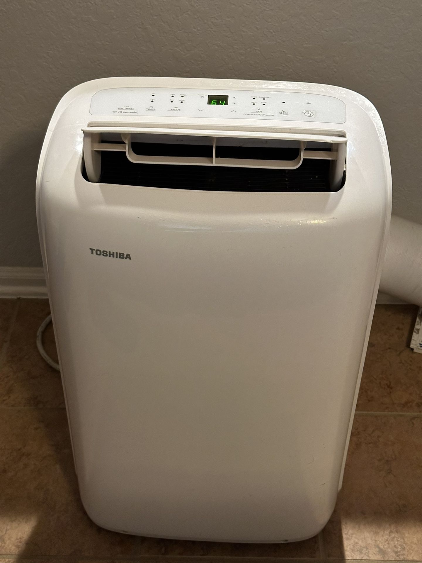 Toshiba 10,000 BTU 115V WiFi Portable Air Conditioner with Dehumidifier