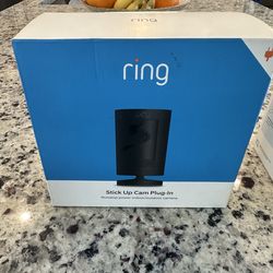 RING Stick up Cam (brand new, box not opened)