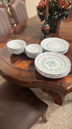 Vintage Floral Expressions Stoneware Japan