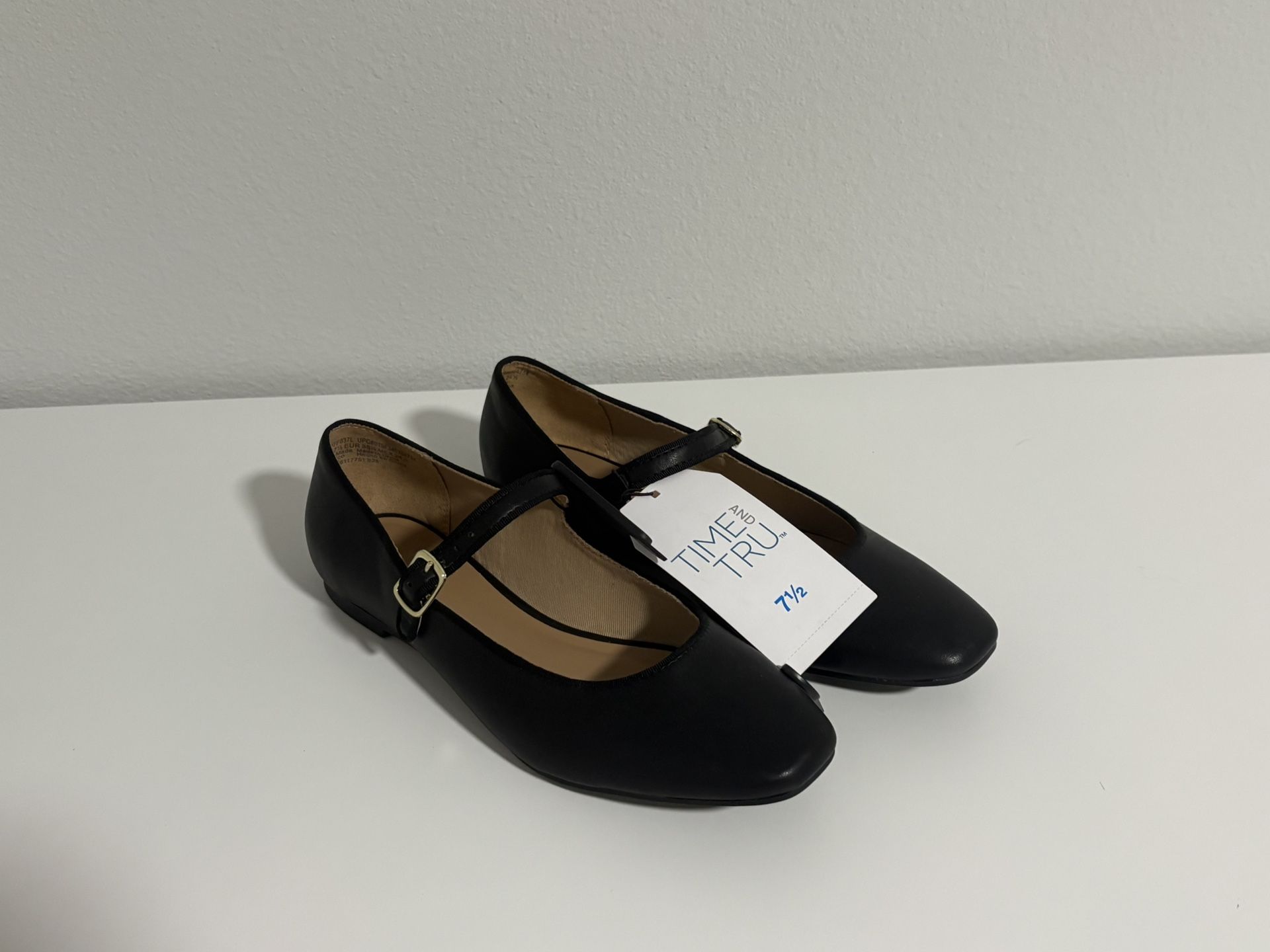 Brand New Time & Tru Mary Jane Flats