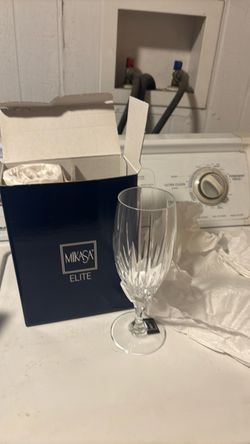 Mikasa elite wine glasses