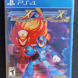 Mega Man X Legacy Collection - PS4 Game - New Not-Opened Still Sealed - See Photos