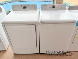 Samsung Washer and Electric Dryer 90 Day Warranty Some Delivery