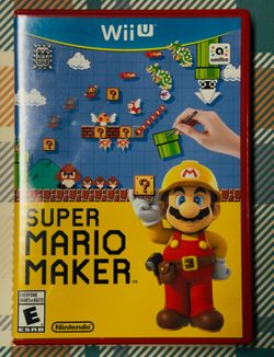 Super Mario Maker  (Nintendo Wii U) With Case Tested Working Fast Shipping H199