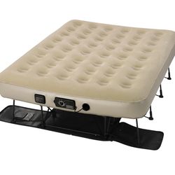 Used Serta EZ Air Mattress with NeverFlat Ac Pump, Queen