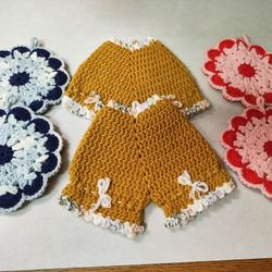 Last Of The Kitchen Crochet Wall Hangings. Price For All