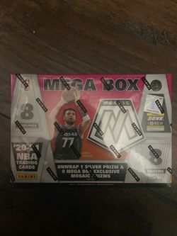 2020-21 Panini mosaic Basketball Mega Box