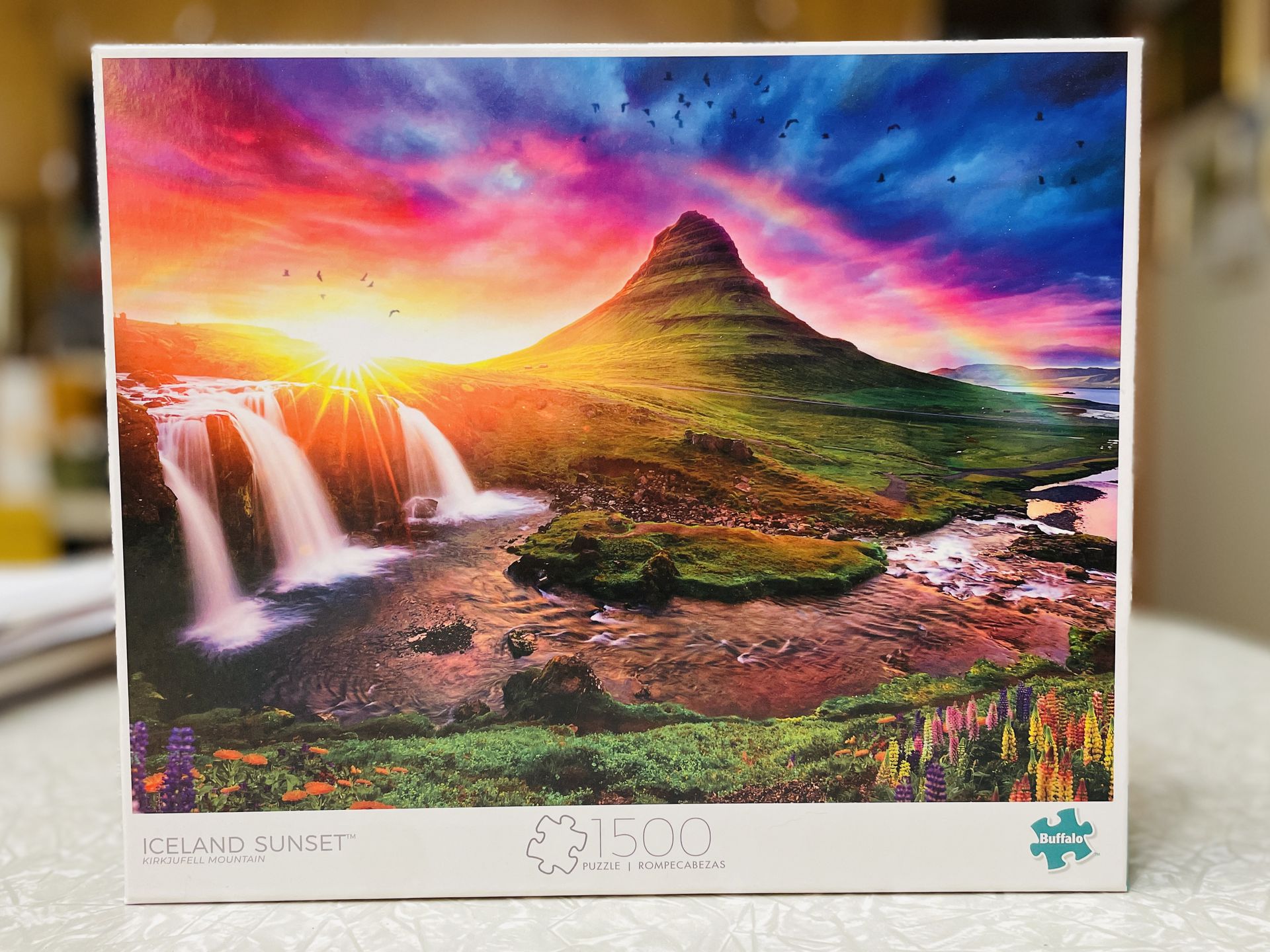 Jigsaw puzzle 1500 pcs Iceland Sunset by Buffalo