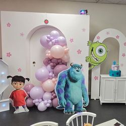 Monsters Inc Foam Cutouts
