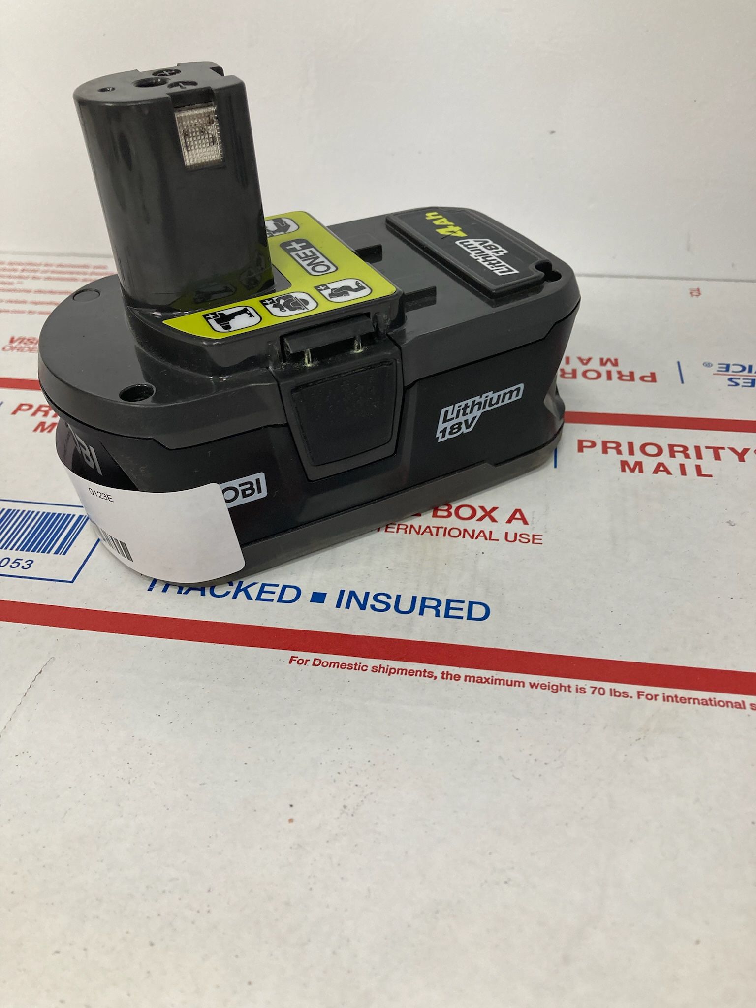 Ryobi P197 18V ONE+ 4.0Ah Lithium-Ion Battery