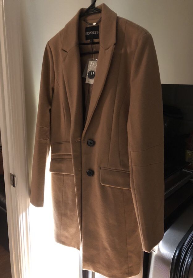 Brand new Express women’s wool coat w/tags size Medium