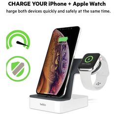 Belkin Charge Dock Apple Watch + iPhone