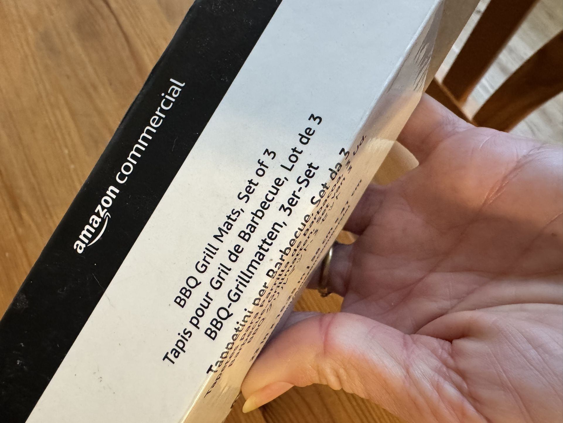 Brand new BBQ Grill Mat Set Of 3 – 23×16.25 in – Heavy Duty Non-Stick