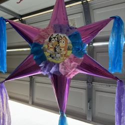 Bluey Star Pinata