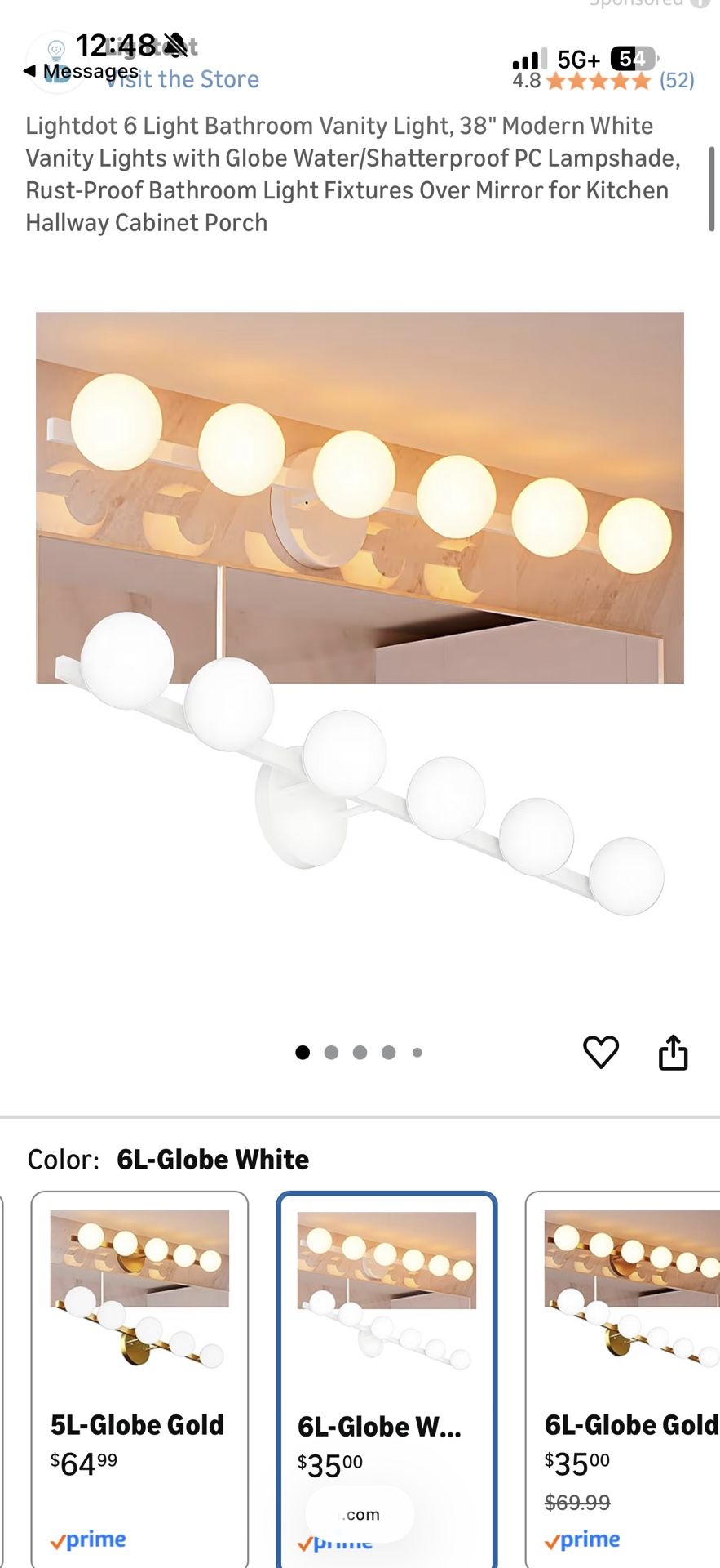 Bathroom Vanity Light