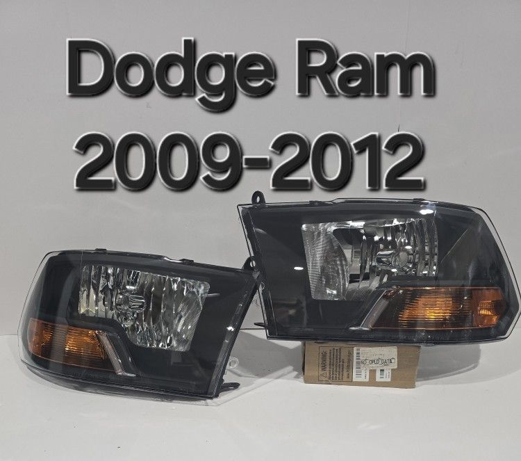 Dodge Ram 2009-2012 Headlights