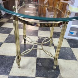 Vintage Glass Top Tables