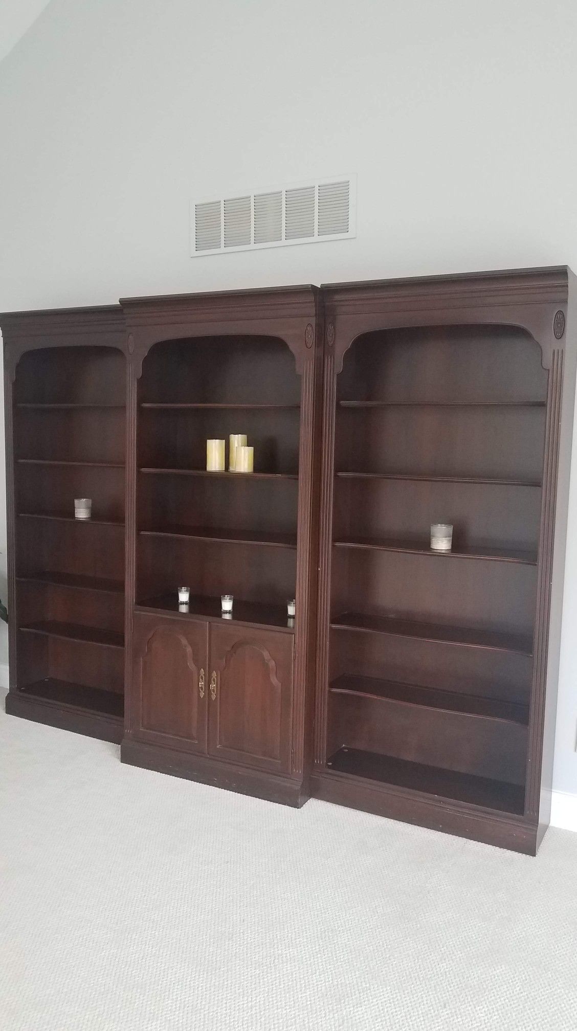 7pc Ethan Allen bookshelves