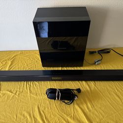 Samsung Soundbar with HDMI/ Optical input Subwoofer and Remote included