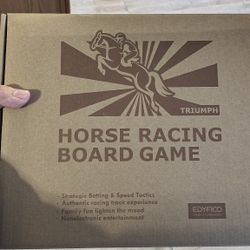 Horse Board Racing Game For Sale! Brand New Must Go 