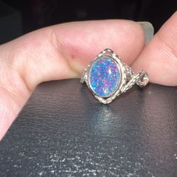 Australian Opal Ring.  
