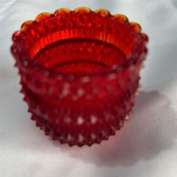 Vintage Faroy Red Glass. 