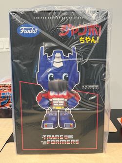 Funko Jumbo Chan Optimus Prime 14” Vinyl Figure