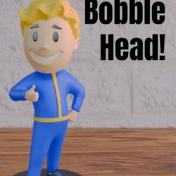 Vault Boy - Bobble Head (3d Printed) 