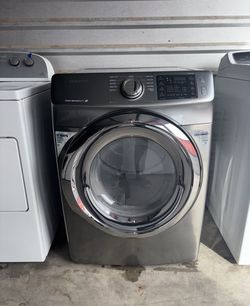 Gray Samsung Electric Dryer