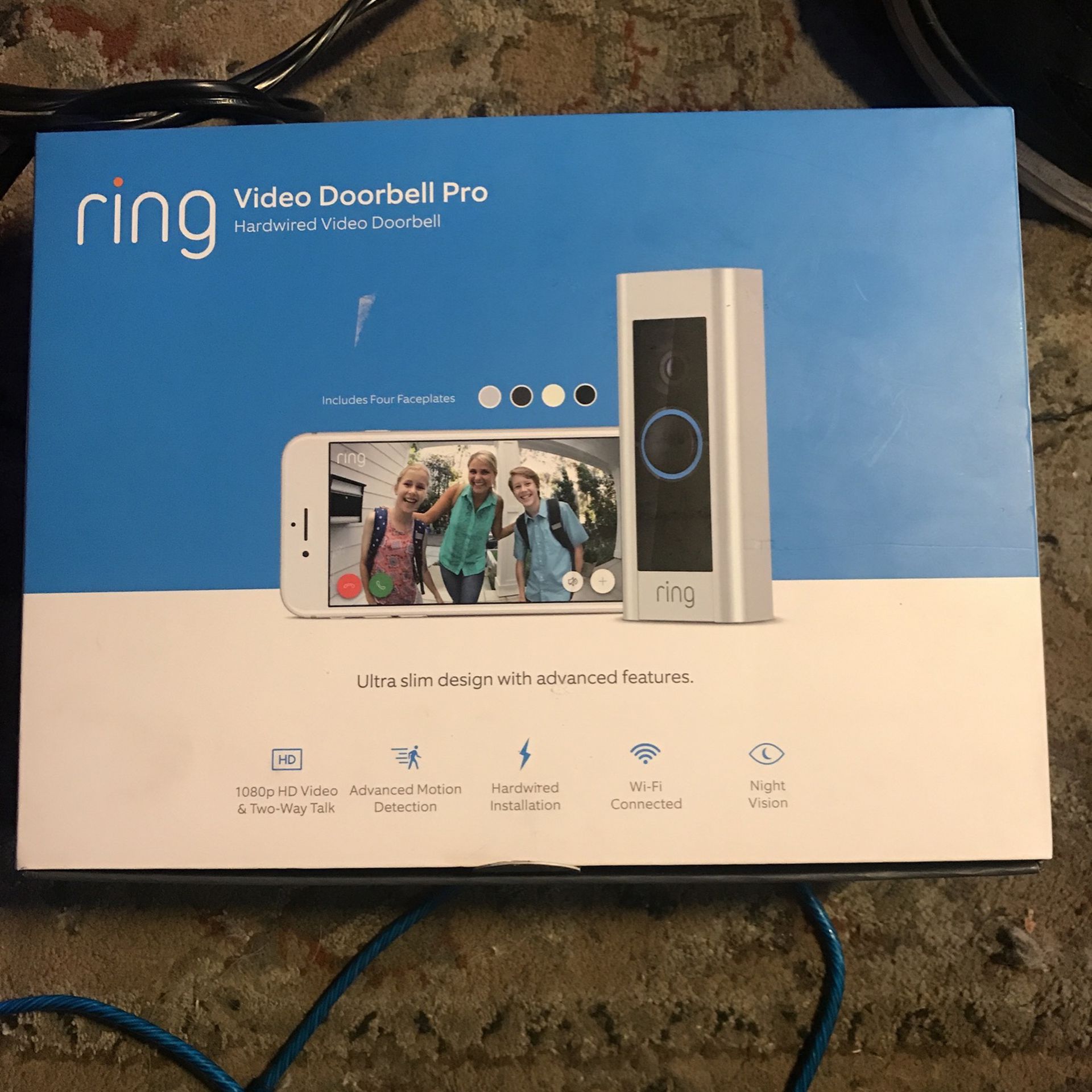 Ring Video Doorbell Pro Brand New, Never Used