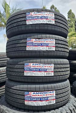 225/70R16 American H/T Set Of 4 New Tires