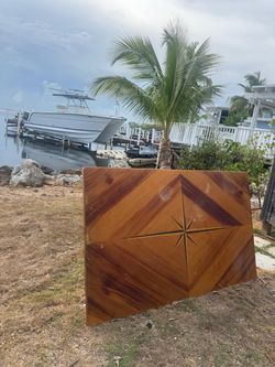 Custom Outdoor table with acrylic coating