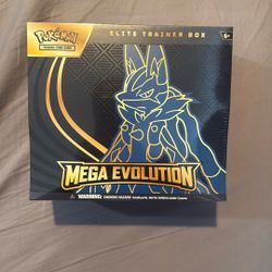 Pokemon TCG Mega Evolution Lucario Etb 
