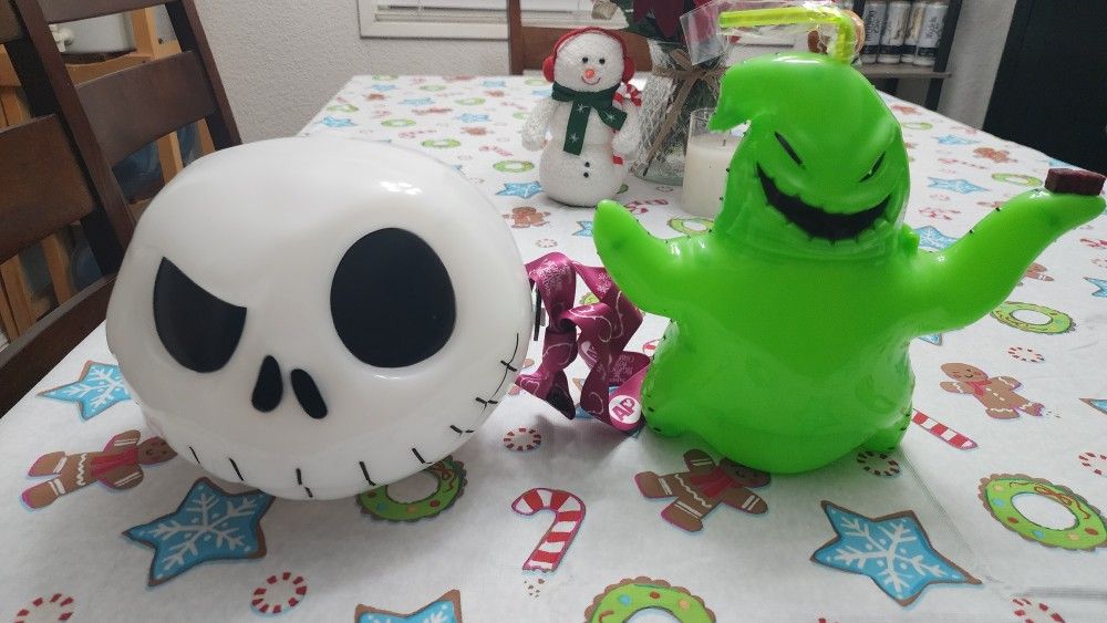 Disney Parks Magic Kingdom Villains After Hours Oogie Boogie Light-Up Sipper New