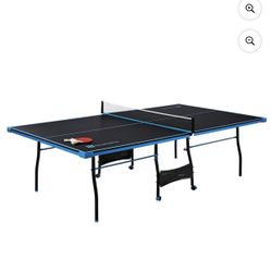 (BRAND NEW) MD Sports Official Size Ping Pong Table – Blue/Black