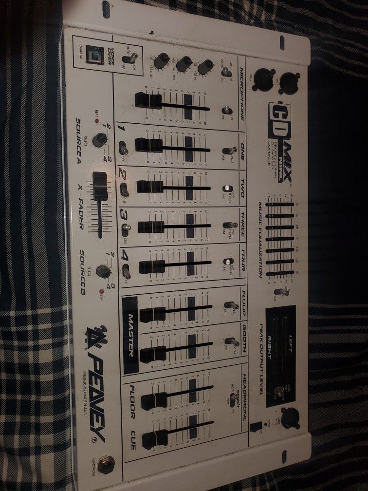 Mixer Peavey Cd Mix Nine