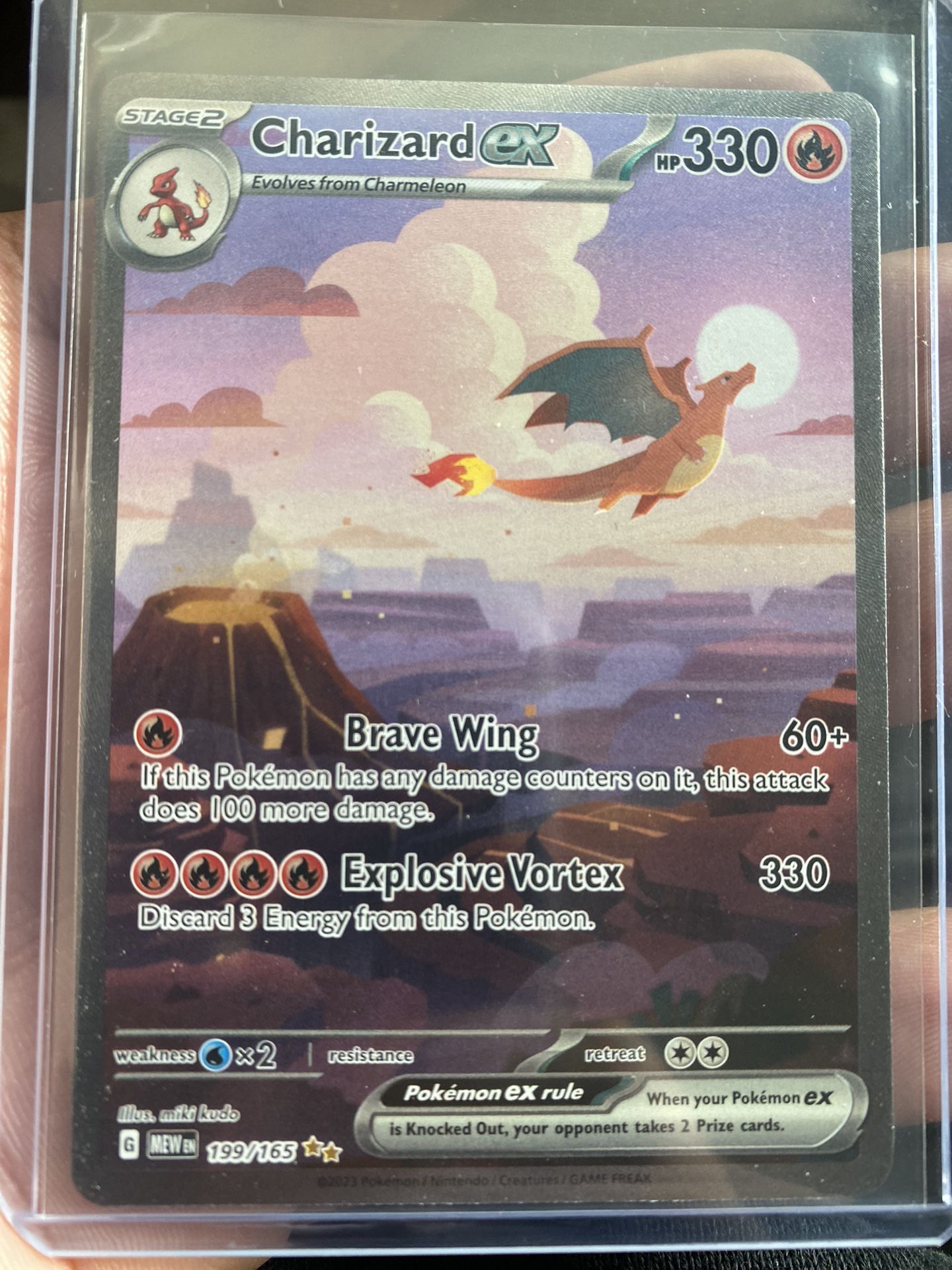 Charzard Ex 199/165