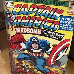 Marvel Comics Captain America Poster 