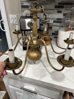 Gold Chandelier
