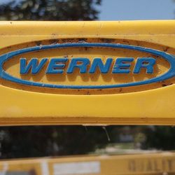 Werner Aluminum Ladder 8' Eight Foot