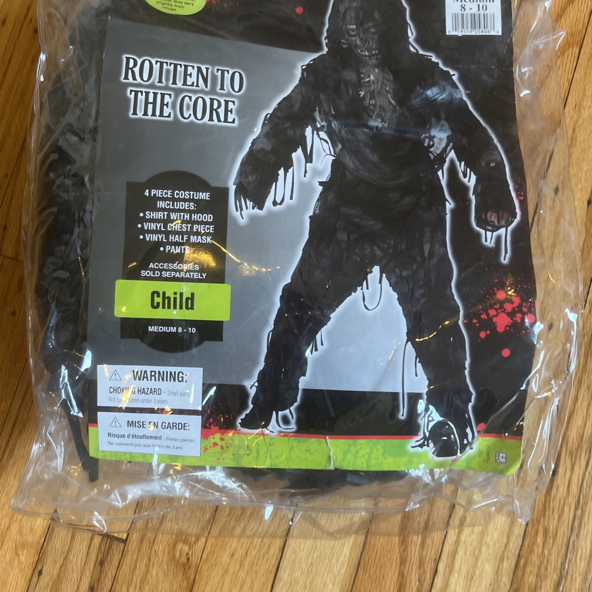 Rotten to the core child Halloween costume