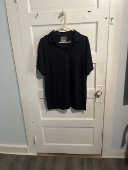 Men's Black Collard Polo Shirt