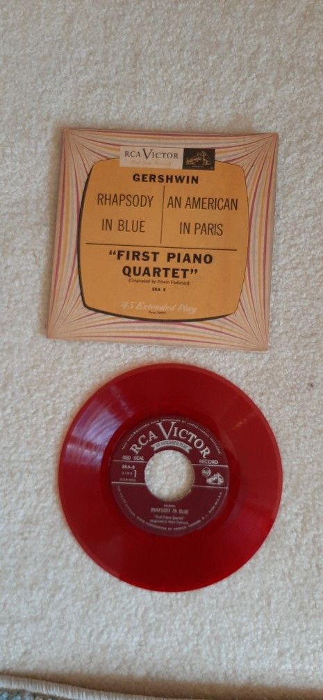 RCA Victor Red Seal Record - Gershwin 45 rpm