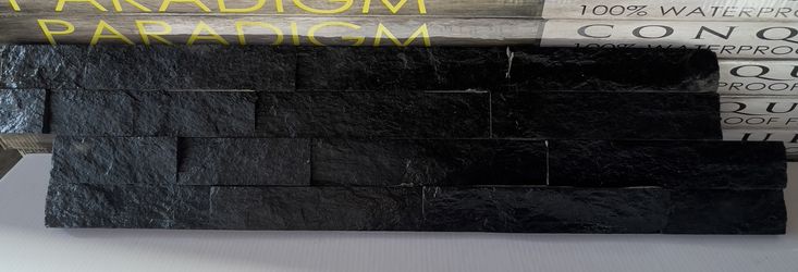 Black Graphite Stacked Stone