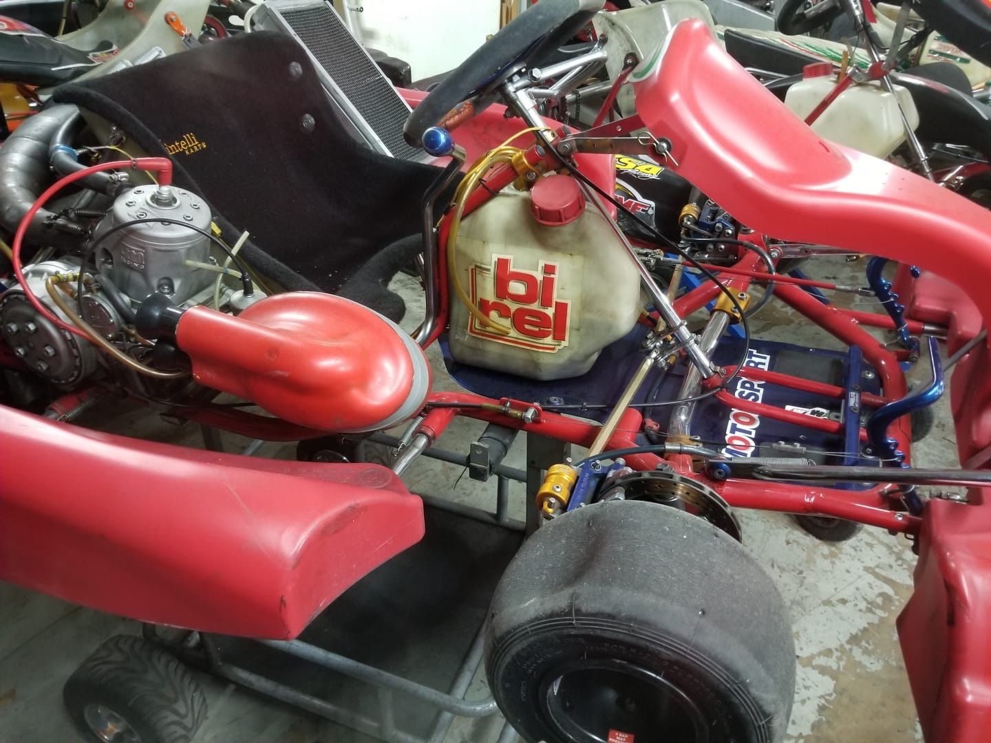 Birel shifter kart tm icc 125cc perfect condition ready to race