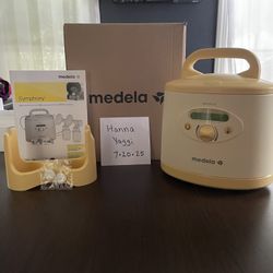 Medela Symphony Hospital Grade Breast Pump (Only 23 Hours) + 2 Brand New Sealed Double Pumping Kits