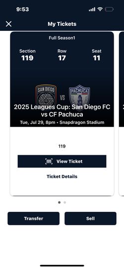 SDFC VS PACHUCA