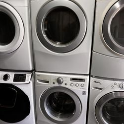LG Stackable Washer And Dryer Gas Set